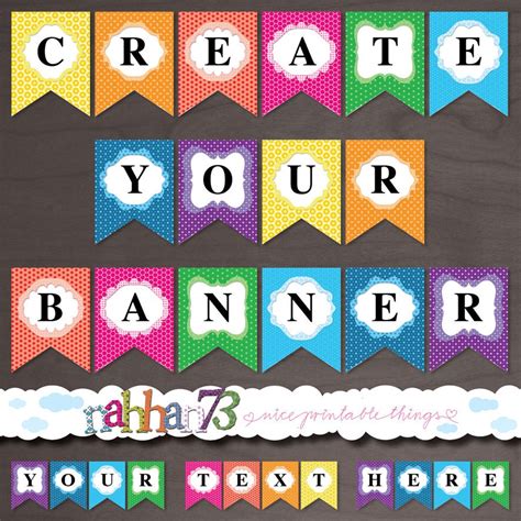 banner maker free printable.